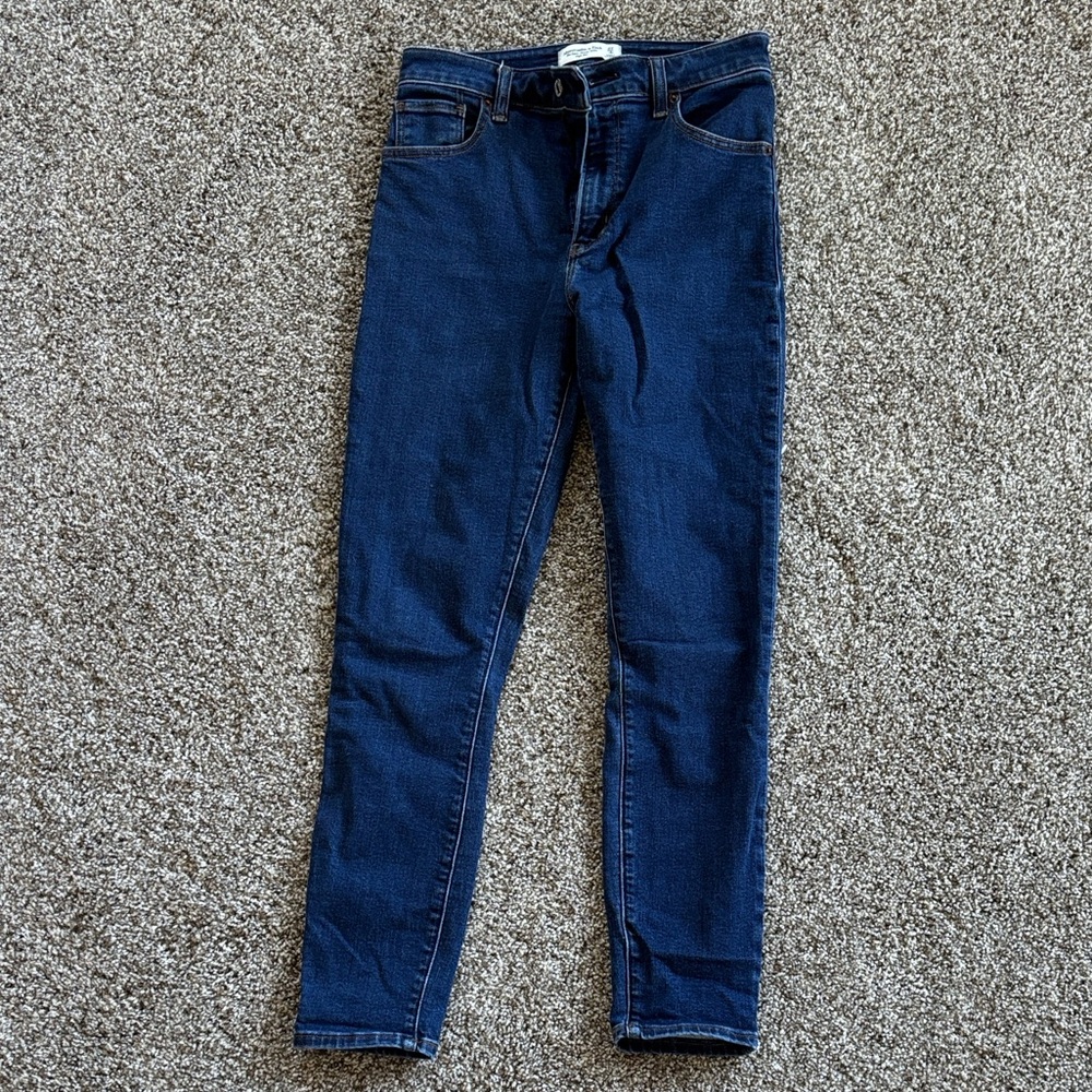 Abercrombie & Fitch Super Skinny High Rise Jeans